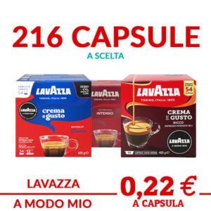 offerta 4 confezioni da 54 lavazza a modo mio a scelta cialdeweb