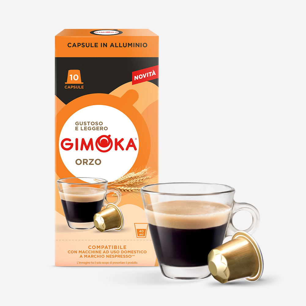 orzo gimoka capsule compatibili nespresso
