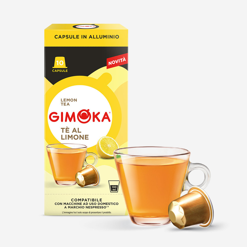 te limone gimoka capsule compatibili nespresso