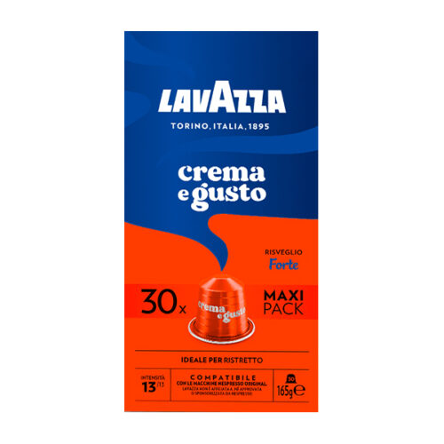 30 LAVAZZA NESPRESSO CREMA GUSTO FORTE