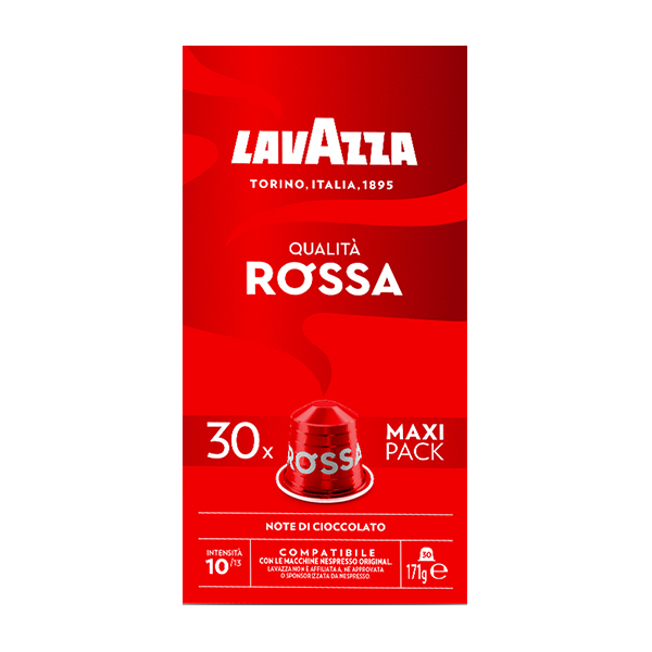 30 LAVAZZA NESPRESSO QUALITA ROSSA