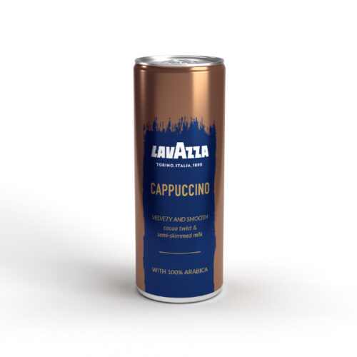 lattina lavazza cappuccino